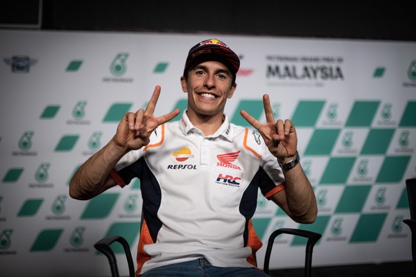 MotoGP Malesia, Marquez: "Spero in una reazione di Quartararo, sarà interessante"