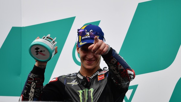 MotoGP Malesia, Quartararo: "Fiero della mia gara, almeno resta aperto il Mondiale"