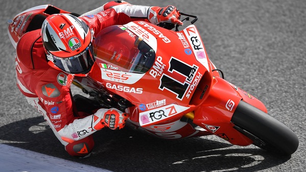 Moto2: Mattia Pasini sostituirà l'infortunato Baltus nel GP Valencia