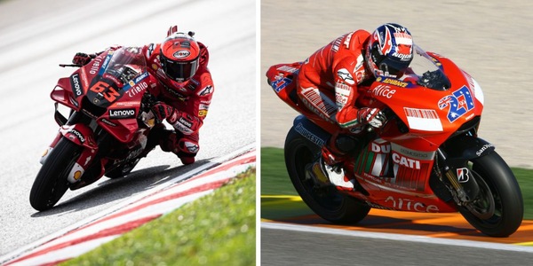 Bagnaia iridato: il Rosso Ducati in cima al mondo 15 anni dopo Stoner