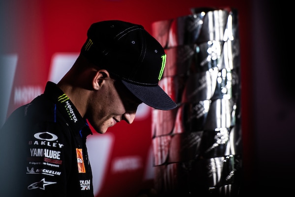 GP Valencia, Quartararo: “Quando perdi il titolo c’è poco di positivo”