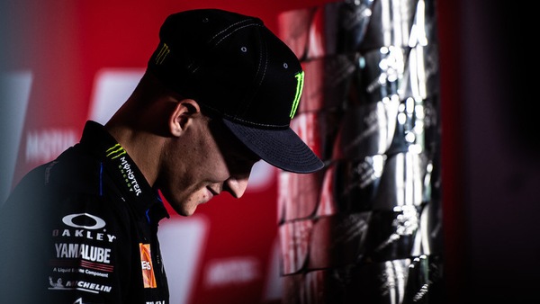 GP Valencia, Quartararo: “Quando perdi il titolo c’è poco di positivo”