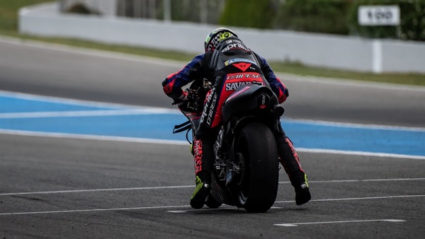 Per Aprilia è già MotoGP 2023: Savadori in azione a Jerez