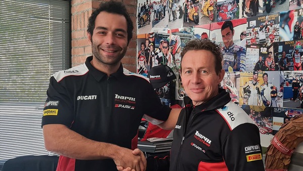 SBK: Danilo Petrucci nuovo pilota del team Barni per il 2023