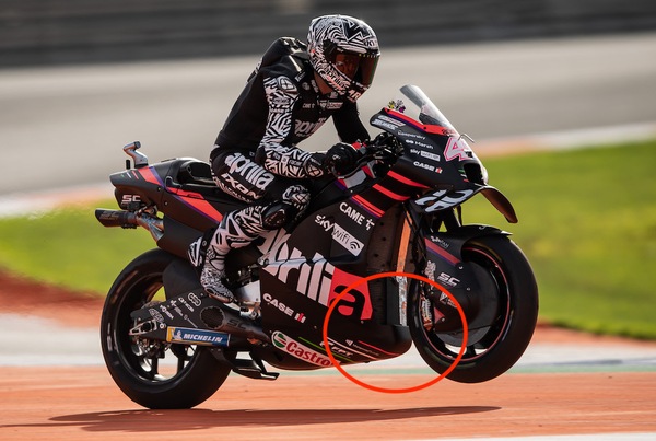 MotoGP, Aprilia RS-GP come una… petroliera: bulbo a “prua” e più velocità