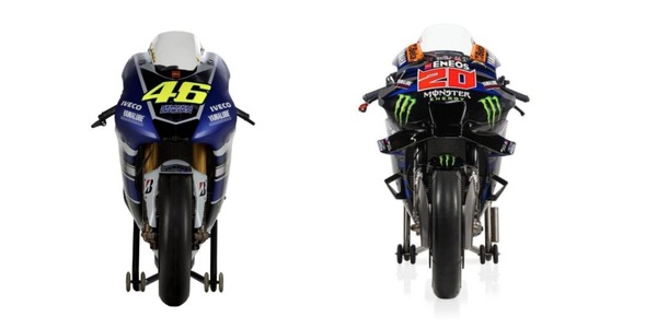MotoGP, com’è cambiata la Yamaha M1 in dieci anni