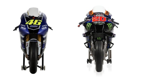 MotoGP, com’è cambiata la Yamaha M1 in dieci anni