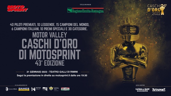 Caschi d'Oro di Motosprint 2022, ecco i piloti premiati