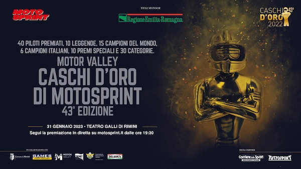 Caschi d'Oro di Motosprint 2022, ecco i piloti premiati
