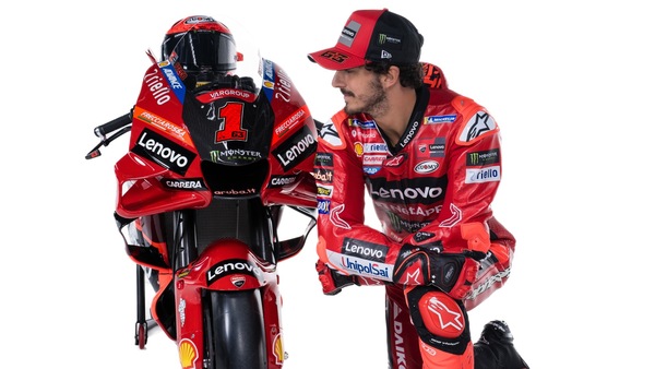 MotoGP, Bagnaia sfoggia l'1: "Spero di tornare al 63 il più tardi possibile"