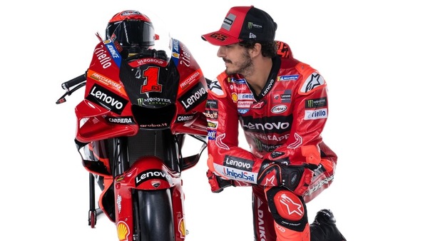 MotoGP, Bagnaia sfoggia l'1: "Spero di tornare al 63 il più tardi possibile"