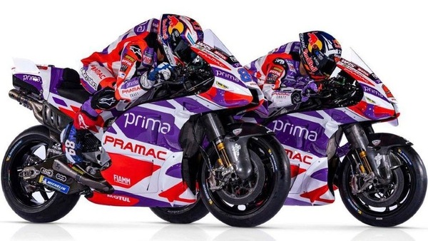 MotoGP: il team Prima Pramac svela le nuove Ducati di Zarco e Martin