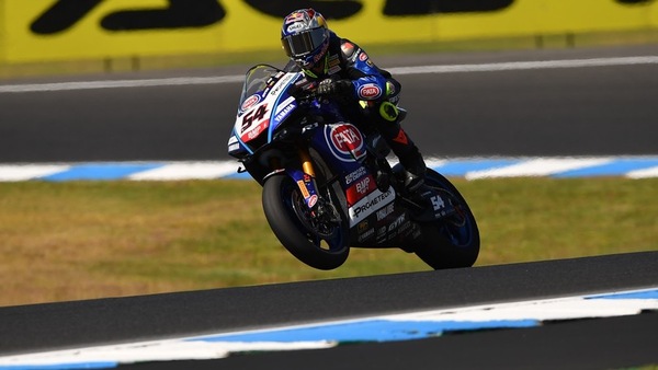 SBK, test Phillip Island: Razgatlioglu mostra i muscoli nel day 1, Rinaldi 2°