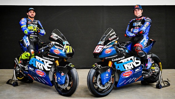 Moto2: Italtrans presenta il 2023 con Dennis Foggia e Joe Roberts
