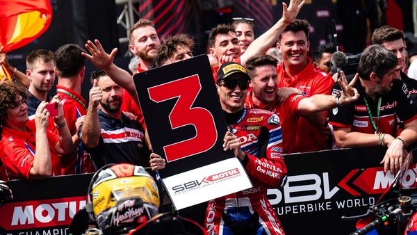 SBK Indonesia, primo podio per Xavi Vierge: "Honda merita questo risultato"