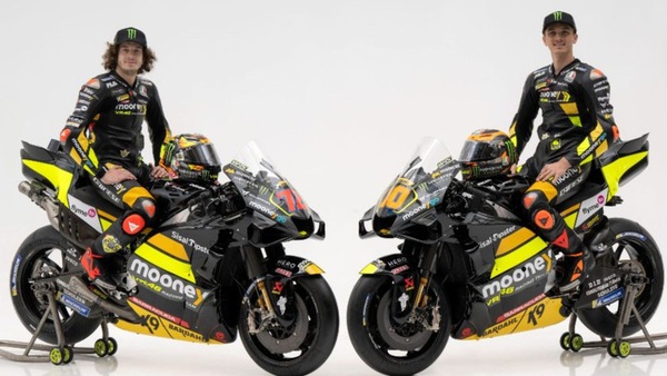 MotoGP: il Team Mooney VR46 Racing svela la moto 2023