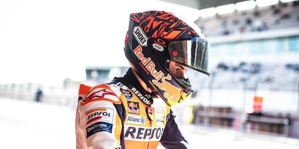 MotoGP Test Portimao, le motivazioni dietro la caduta di Marc Marquez