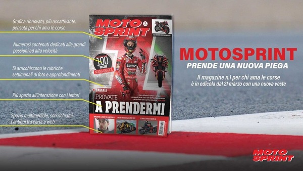 Nuovo Motosprint, dal 21 marzo in edicola!