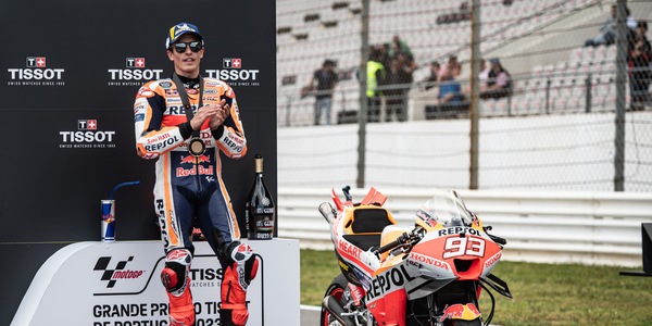 MotoGP Portimao: Marc Marquez, parole di gioia dopo la Sprint Race