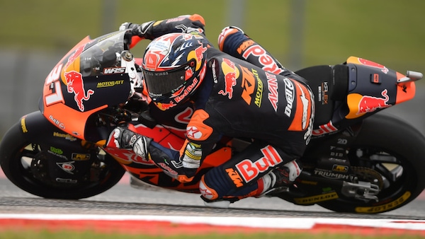 Moto2 FP2: Pedro Acosta comanda, Tony Arbolino insegue
