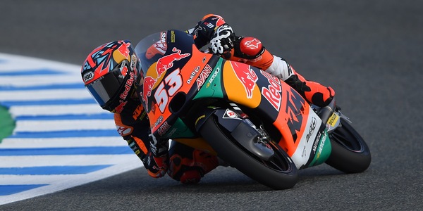 Moto3 Prove Libere 1, Oncu in vantaggio su Masia a Jerez