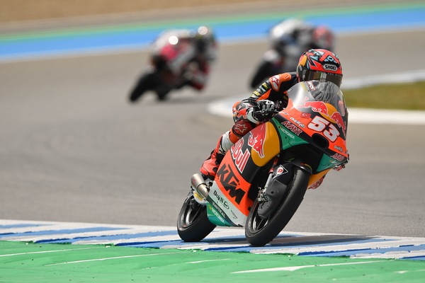 Moto3 Prove Libere 2: Oncu il migliore del venerdì, ottavo Migno a Jerez