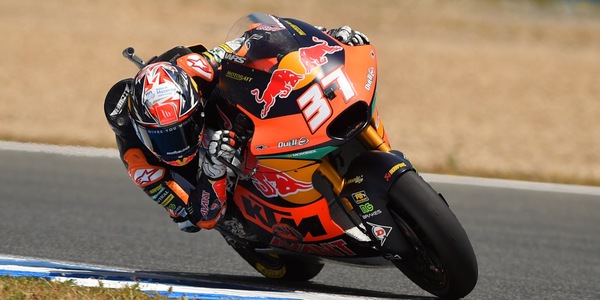 Moto2 FP2: Acosta guarda tutti dall'alto, quarto Arbolino seguito da Vietti
