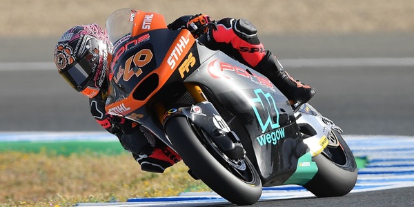 Moto2 FP3: primo tempo e record della pista per Canet, decimo Vietti