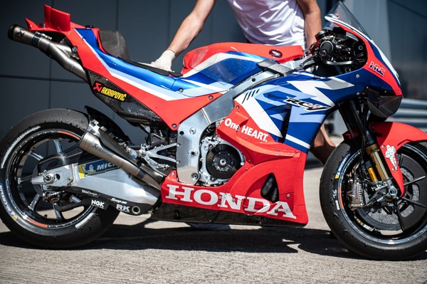 MotoGP test Jerez: ecco il telaio Kalex per la Honda RC213V