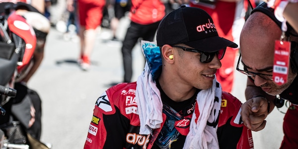 SBK Spagna Rinaldi: “Vi svelo un segreto sulle moto di Petrucci e Bassani…”