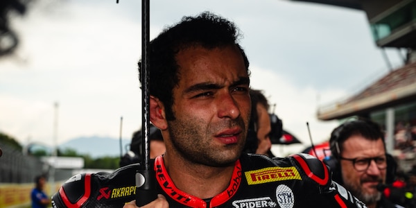 SBK Misano, Danilo Petrucci: "Vergognoso cadere cosi"