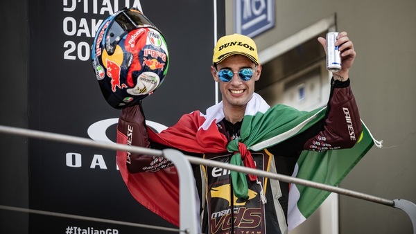 Moto2, Arbolino "animale da gara" e sul futuro: "Se non mi vogliono fanno male"