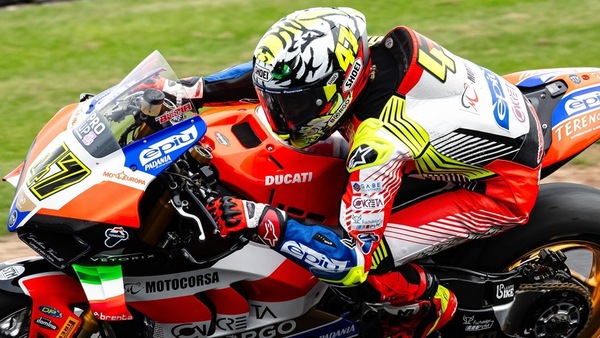 SBK Donington, Bassani: “La sfortuna in qualifica ha condizionato la gara”