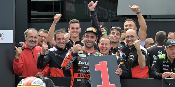 SBK Donington, Petrucci: “Sono contento ma voglio vincere una gara per entrare nella Storia”