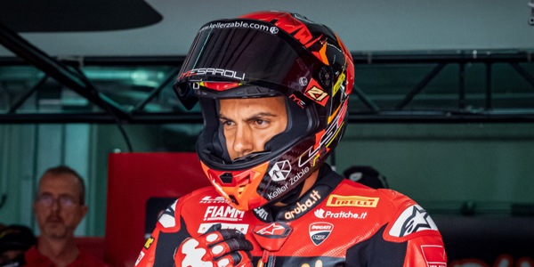 SBK Imola, Rinaldi: "Non è stato facile risalire in sella dopo l'incidente"