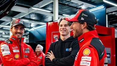 F1: Oscar Piastri ospite della MotoGP a Silverstone