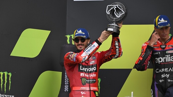 MotoGP Silverstone, Bagnaia: "Aprilia aveva qualcosa in più, la pioggia ha complicato tutto"