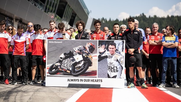 MotoGP Austria: un minuto di silenzio per Mirko Giansanti