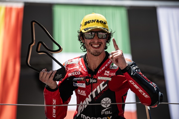 Moto2 Vietti: una vittoria per riscattarsi e... mettersi sul mercato