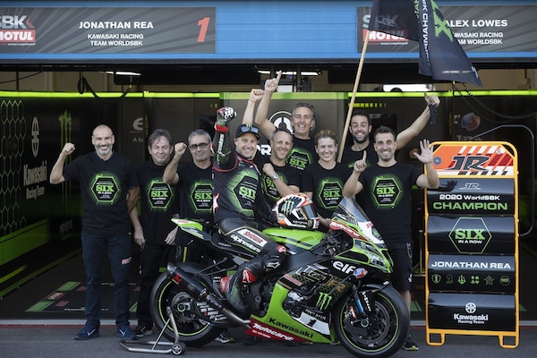 Tutti i successi di Jonathan Rea in Kawasaki
