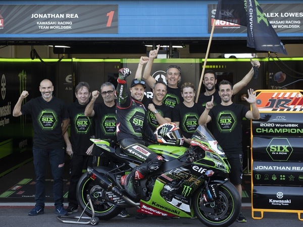Tutti i successi di Jonathan Rea in Kawasaki