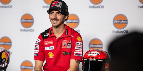 GP India, Bagnaia scherza, “Almeno non ho avuto problemi col visto”