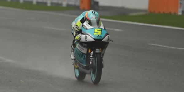 Qualifiche Moto3 India: Masia vola sul bagnato e la pole position è sua