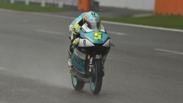 Qualifiche Moto3 India: Masia vola sul bagnato e la pole position è sua