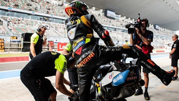 Frattura alla clavicola e rientro in Italia: GP India finito per Marini