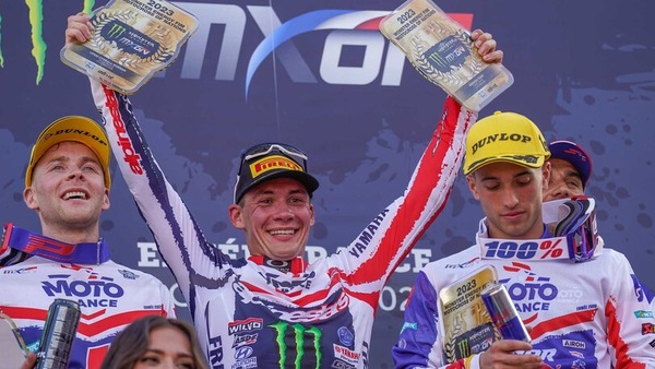 Nazioni: gara tre, MXGP-Open, Francia Campione