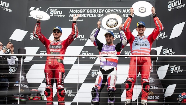MotoGP: le parole del podio di Phillip Island