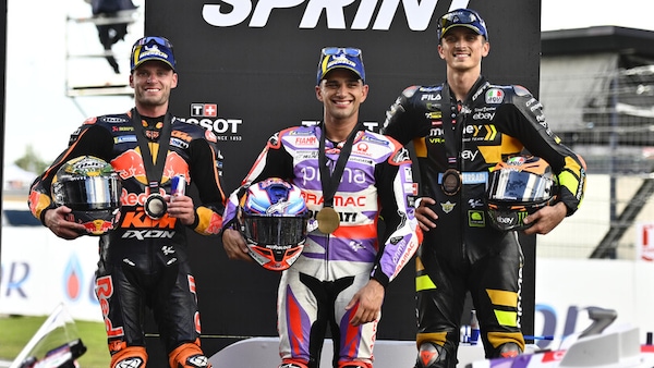 MotoGP Thailandia: Le parole del podio della Sprint di Mandalika