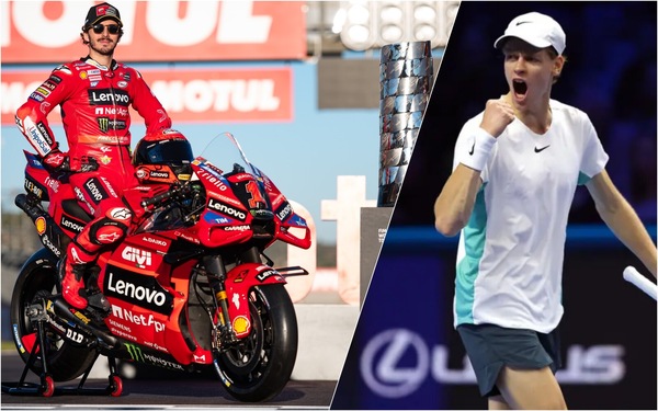 Sinner ed il tennis stregano l'Italia. Bagnaia e la MotoGP? La parola ai piloti