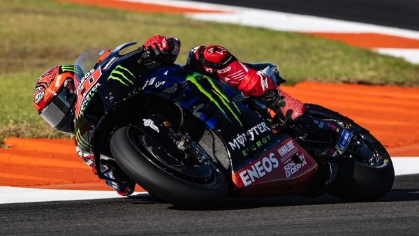 GP Valencia, Quartararo: “Per una volta mi sono divertito nella Sprint”